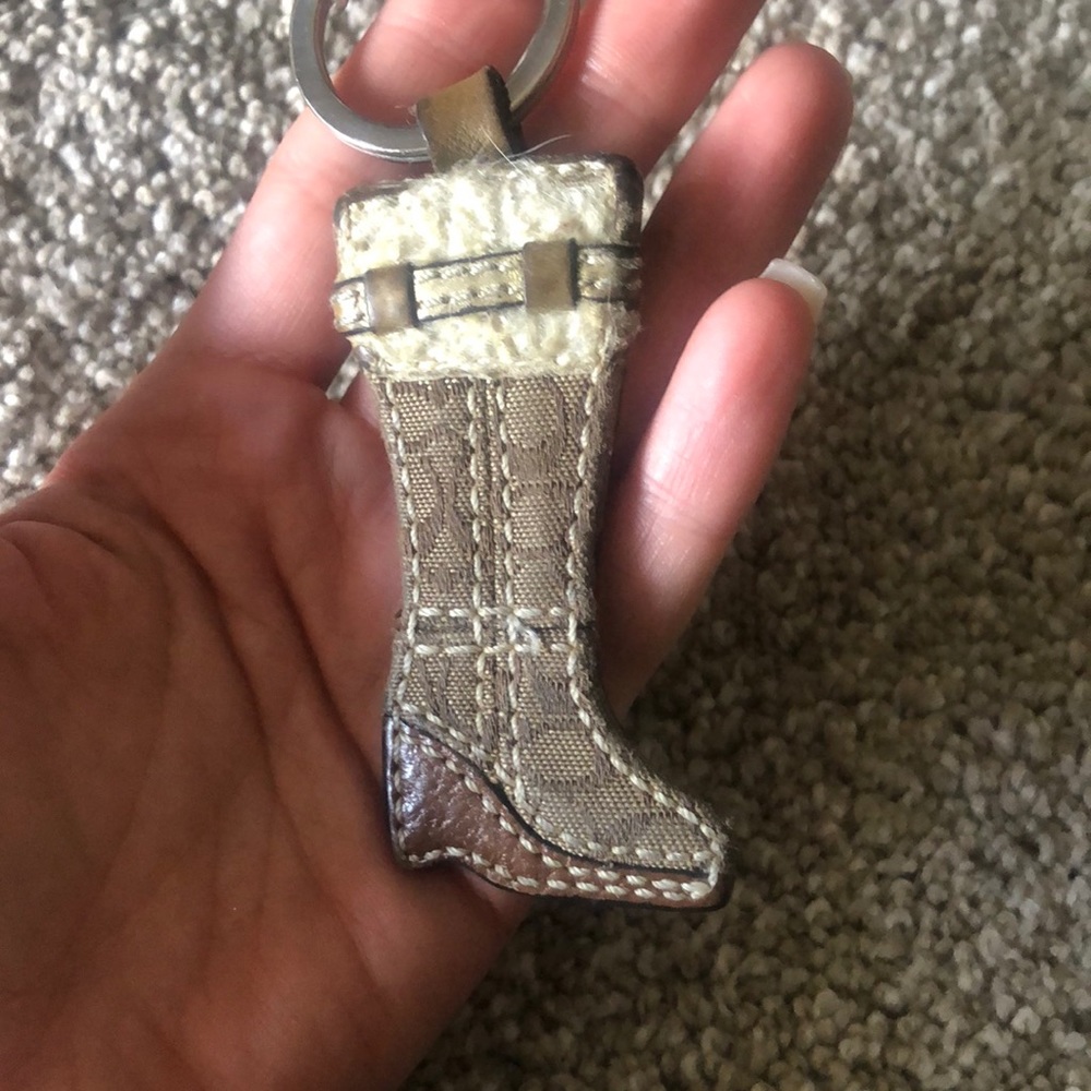 Coach Boot Keychain